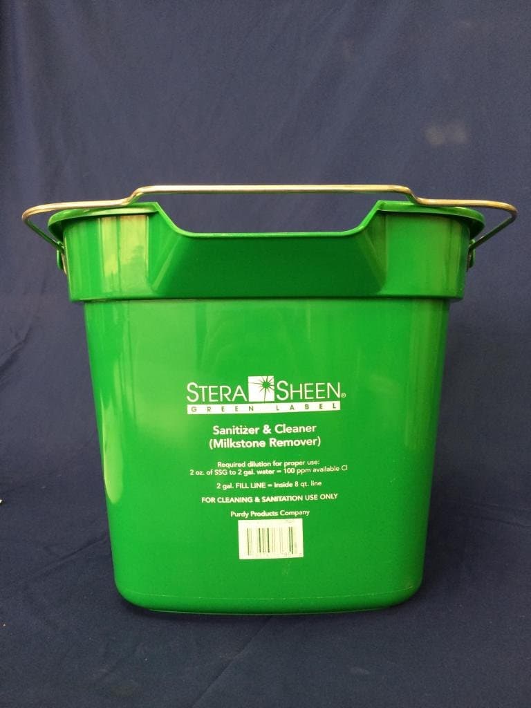 Soft Serve Parts Stera Sheen Bucket 2.5 Gallon,Pack of 1