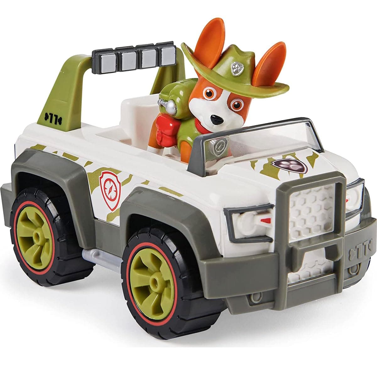 Paw Patrol , Jungle Cruiser Vehicle Tracker, Vehicle and Figure Tracker, Games Children, 3+ Years, Multicolor