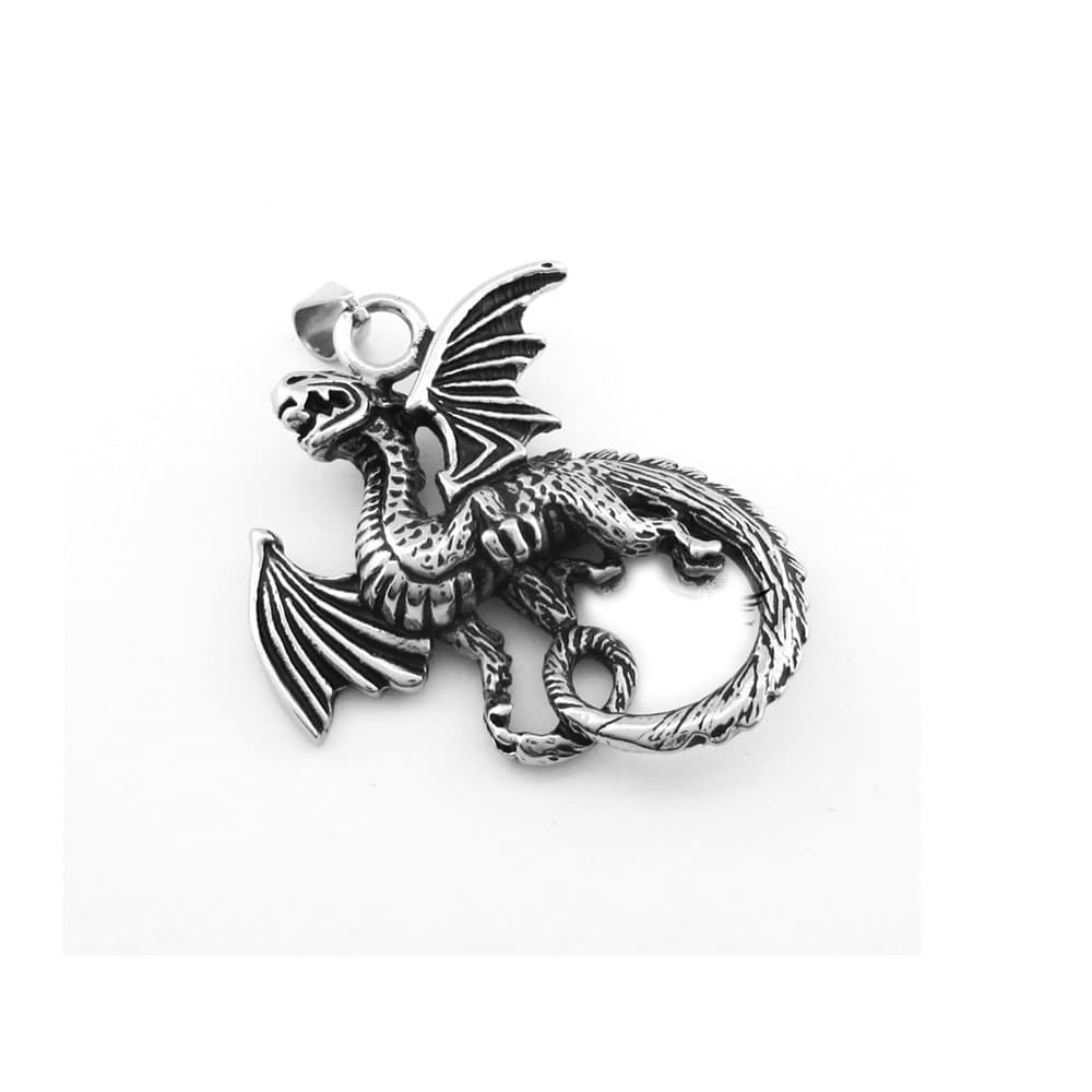 Huhuniu Game of Thrones Ice and Fire Dragon Necklace