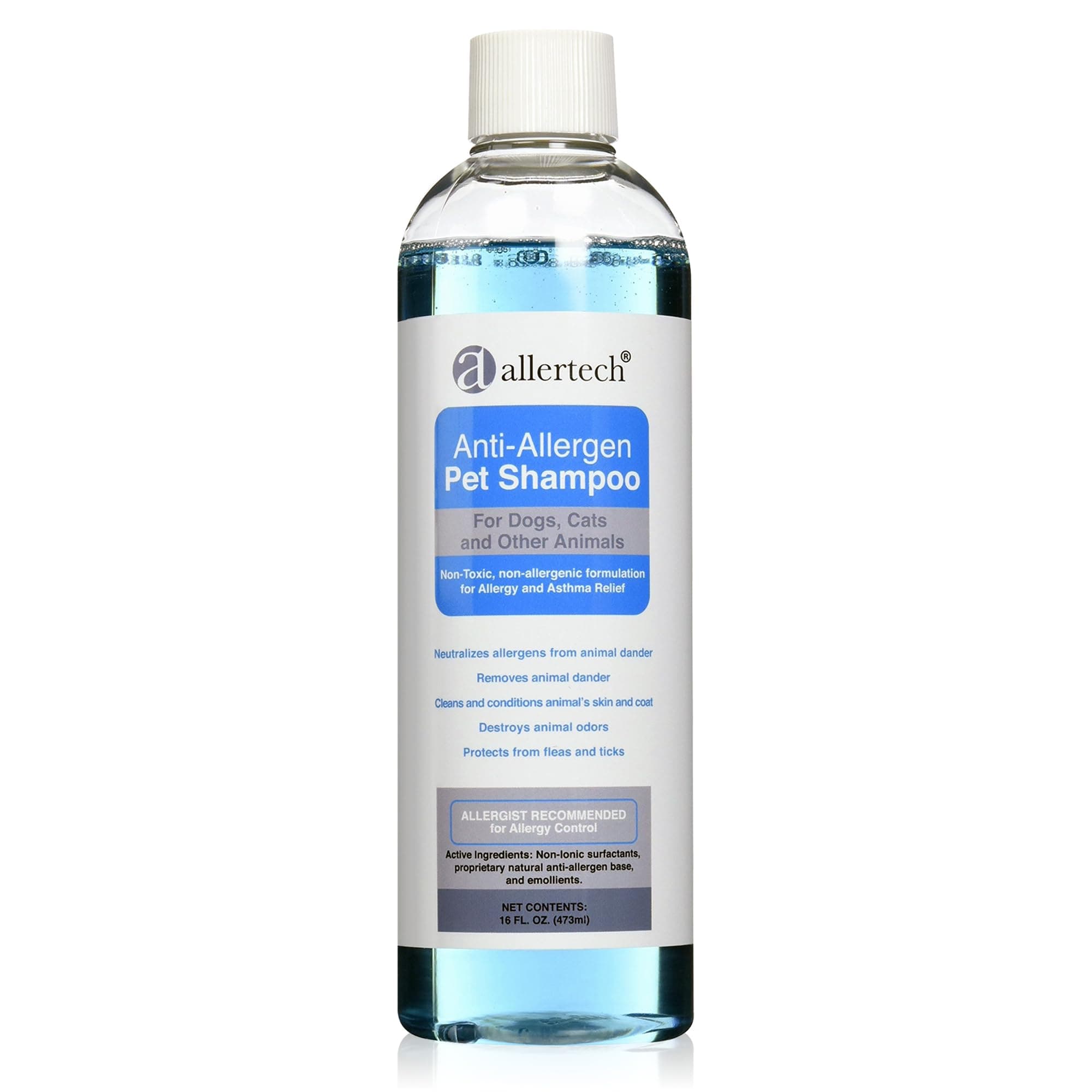 Anti-Allergen Pet Shampoo 16-oz Bottle