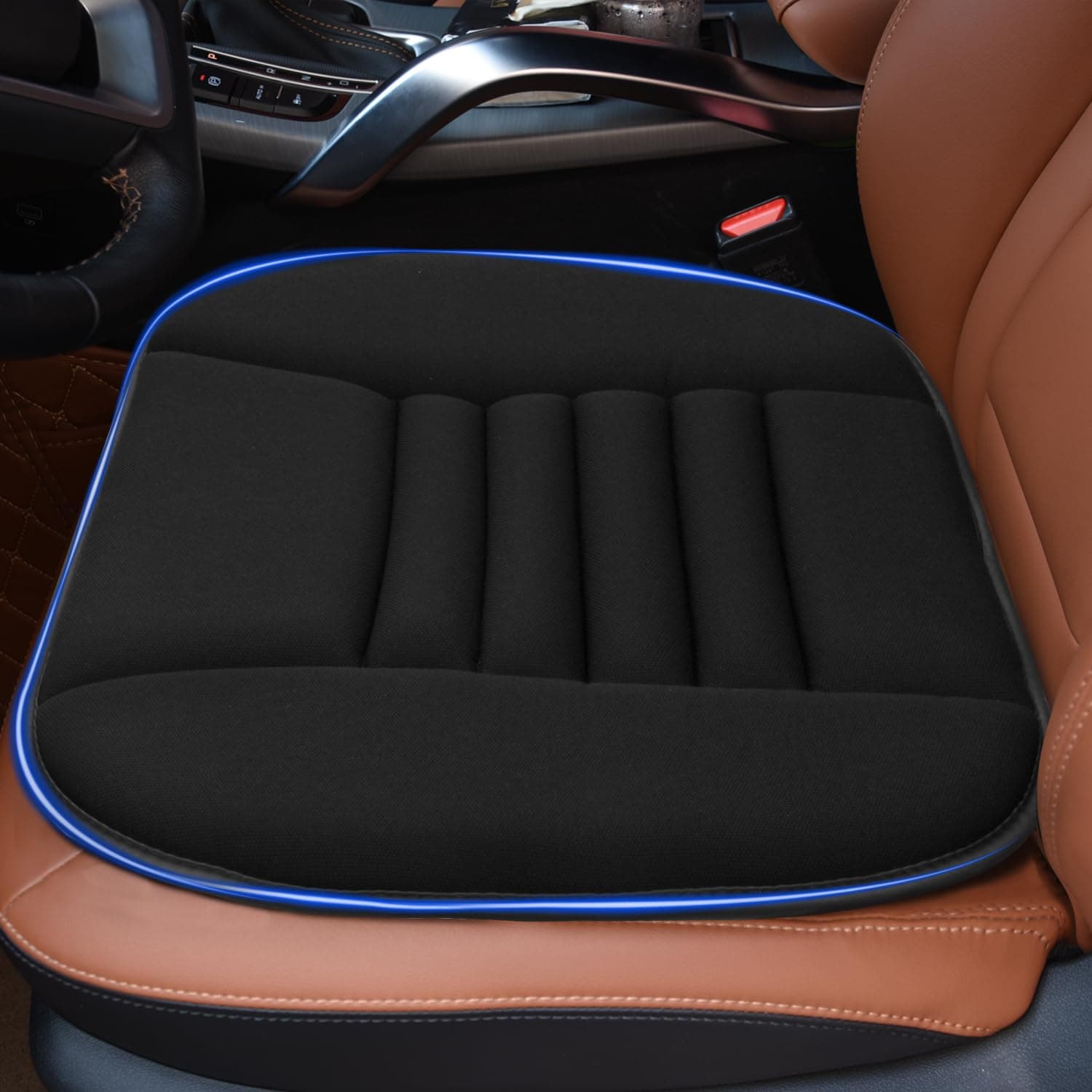 ACBAGI Car Seat Cushion Driver Seat Cushion with 1.2inch Comfort Memory Foam for Car, Office Chair and Home Chair