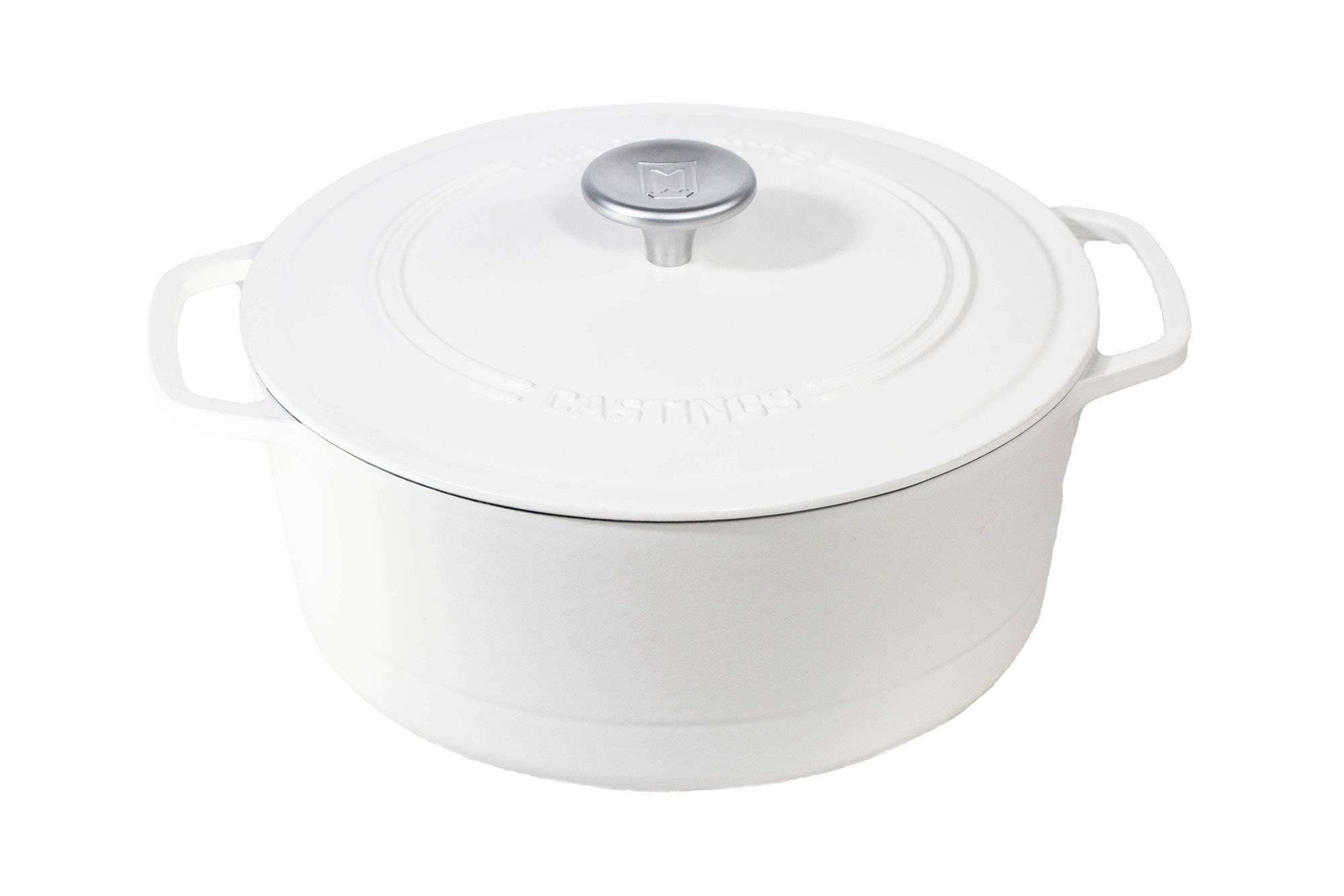Marquette Castings 4 qt. Cast Iron Dutch Oven (Matte White)