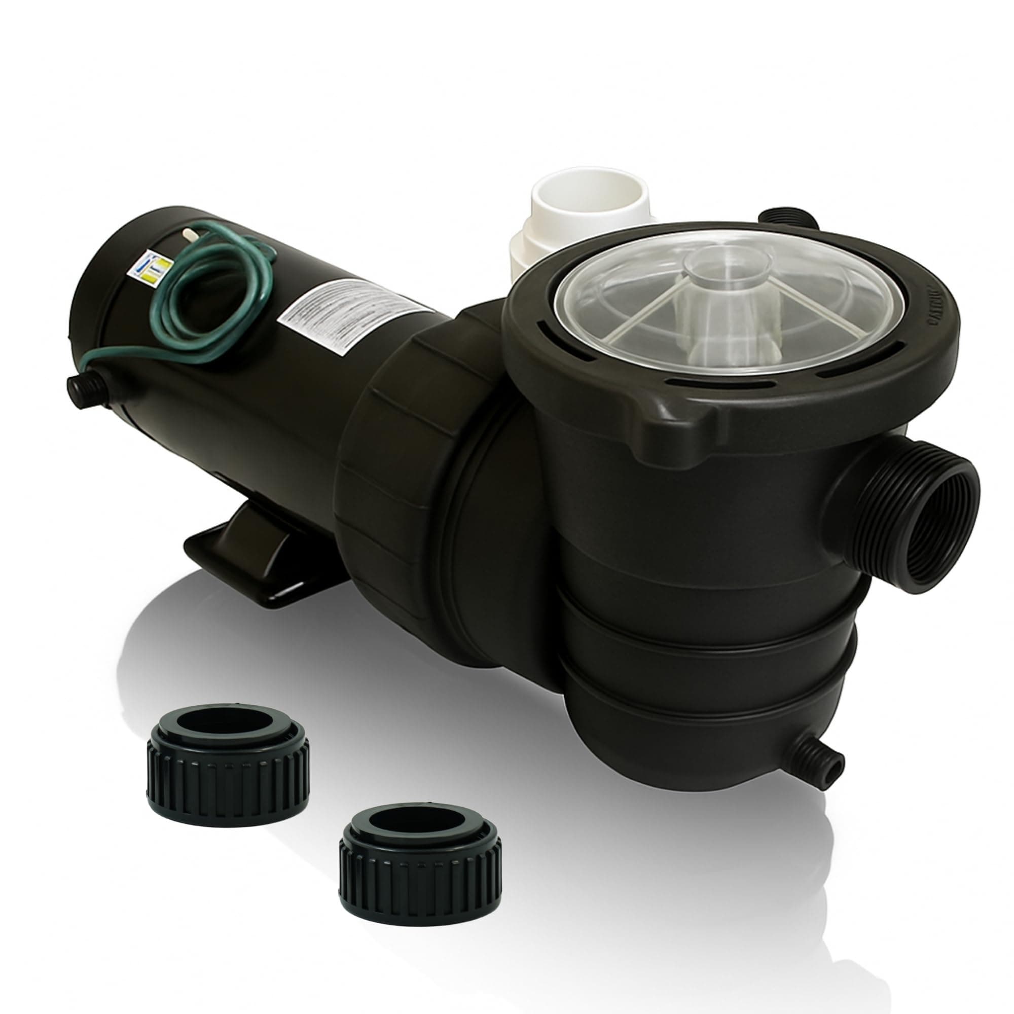 Anjon Landshark LS5500 High Efficiency 1.5 HP Black Industrial External Water Pump. 5,575 GPH Max Flow Rate
