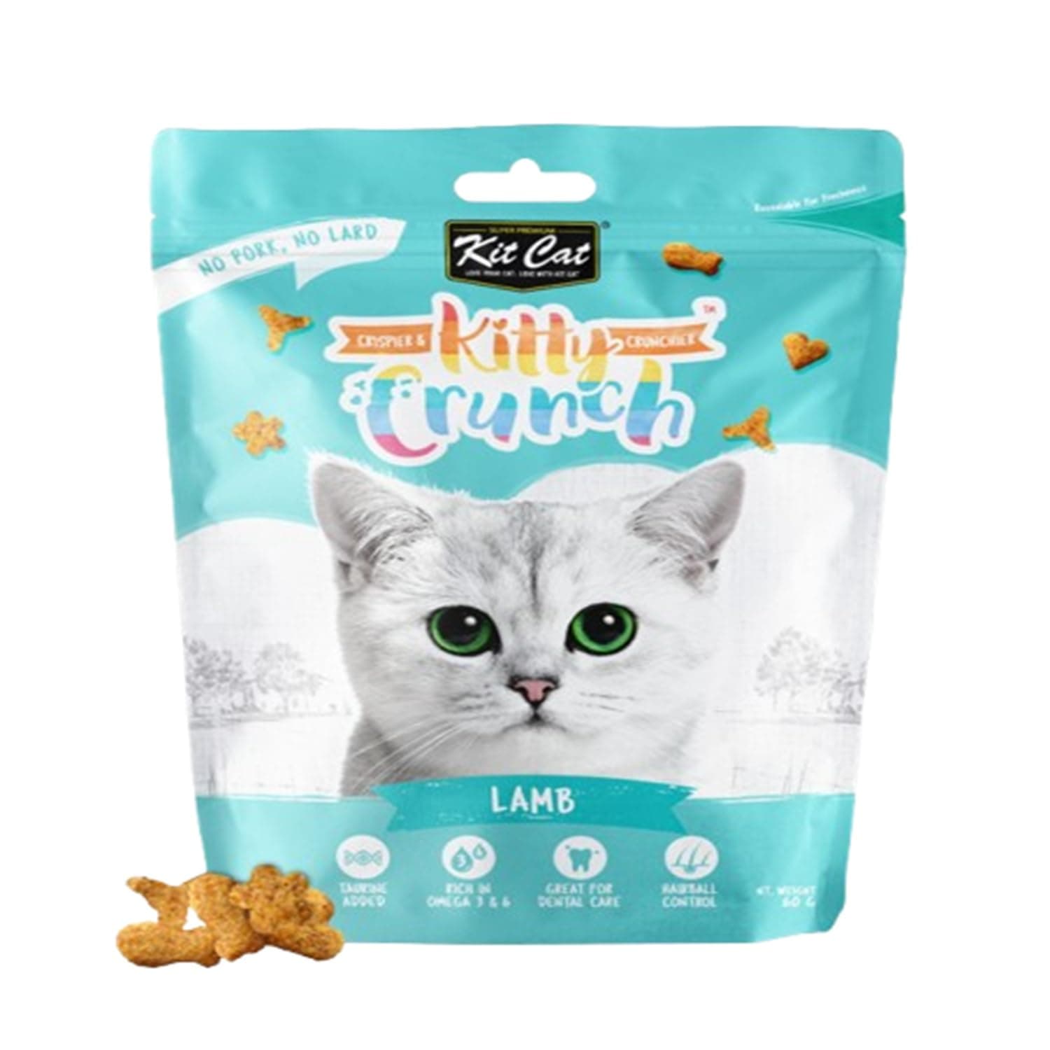 Kitty Crunch Lamb Flavor Treat 60g