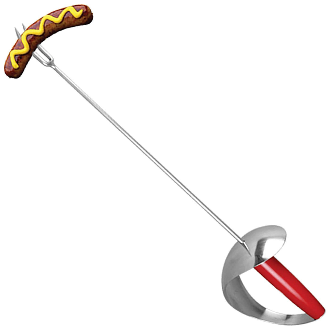 Splash Brands 8033 BBQ Fork Muskateer Style Barbecue Sword