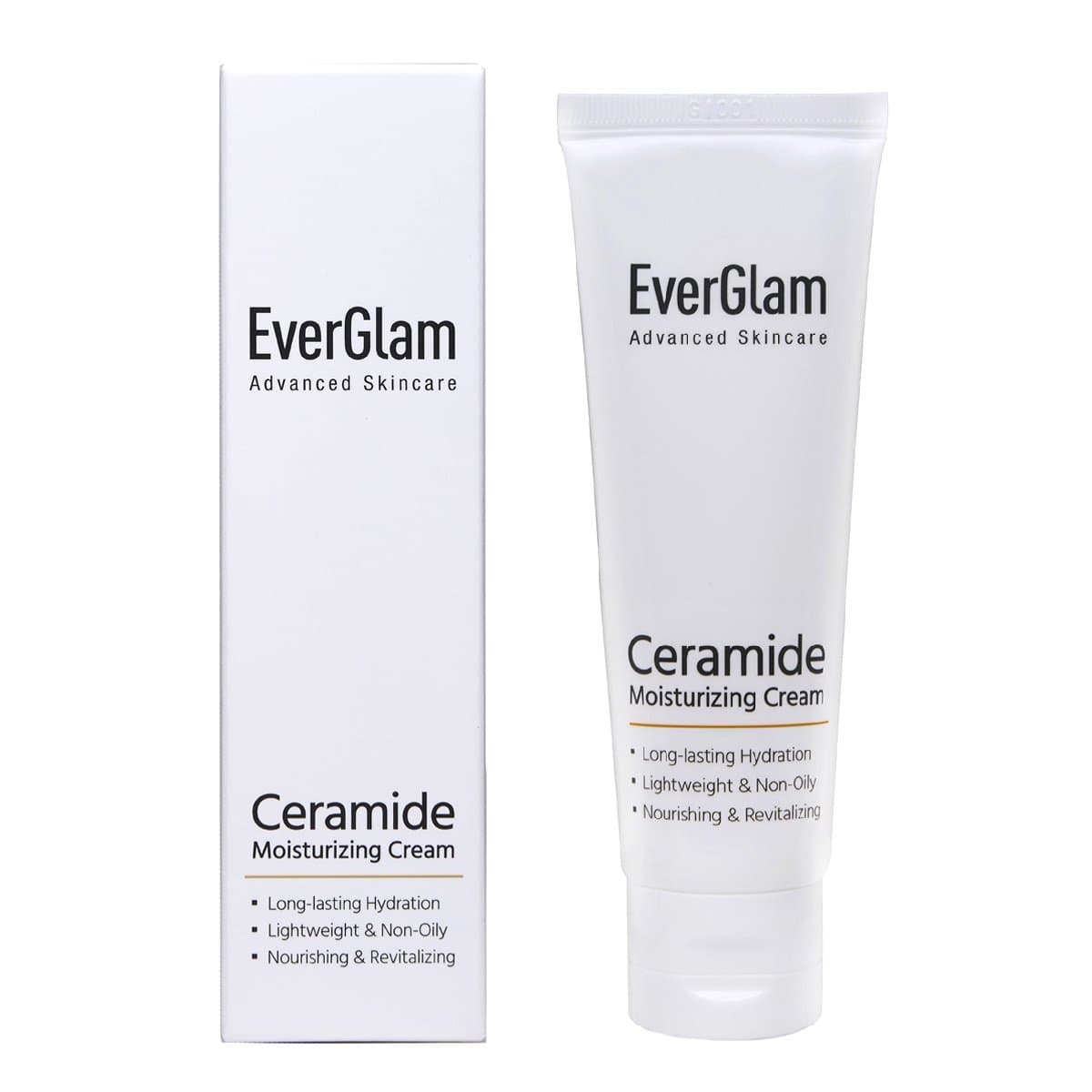 K Beauty Intensive Ceramide Face Moisturizer - Lightweight Non-Greasy & Long-Lasting + Rejuvenating & Anti-Wrinkle Formula | Korean Skincare By EverGlam