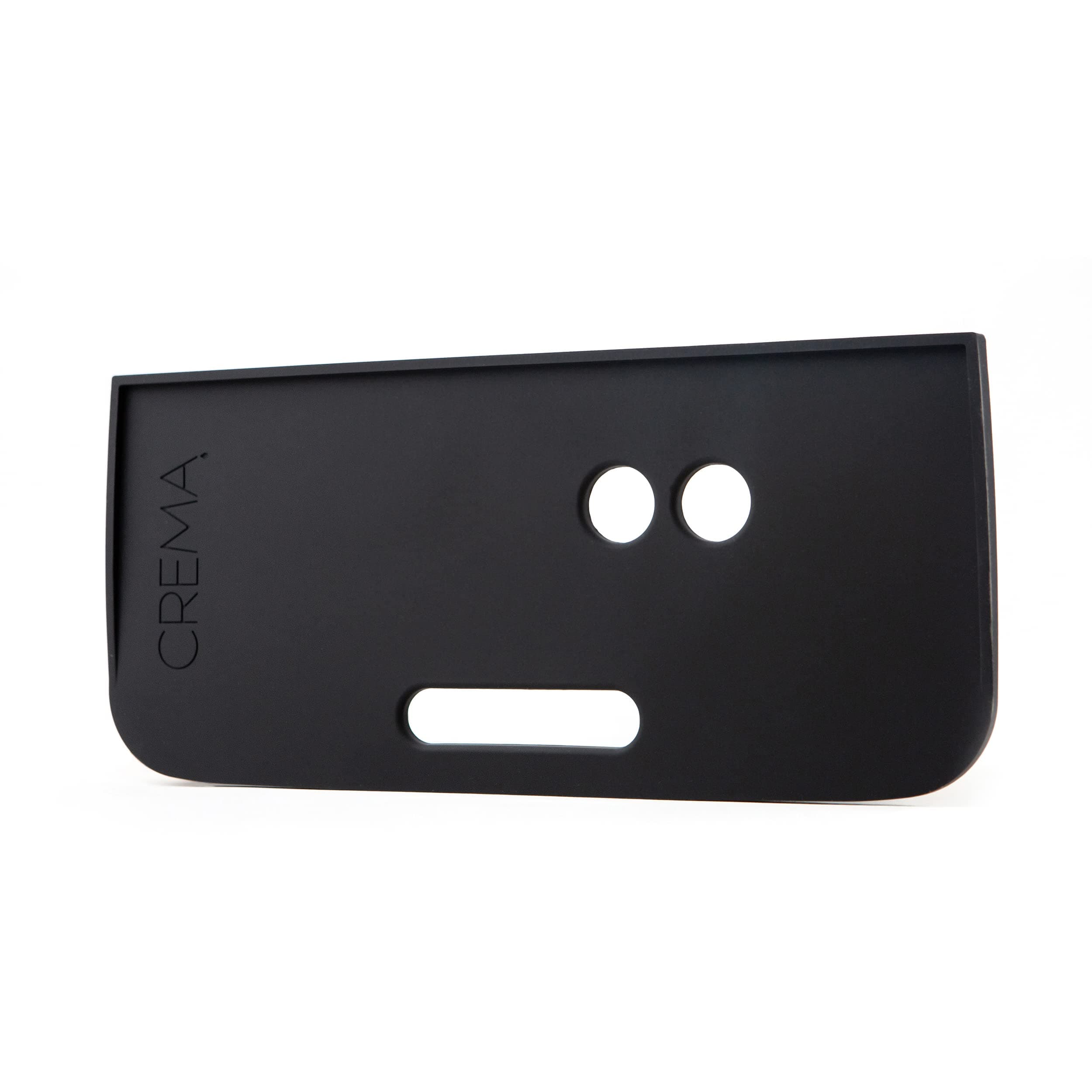 Crema Coffee Products Tamping Mat for Barista Pro | Non-Slip Silicone Protection for Countertops & Portafilters | Precision Fit with Drip Tray & Vent Holes | Easy to Clean,Durable Espresso Tamping Pad