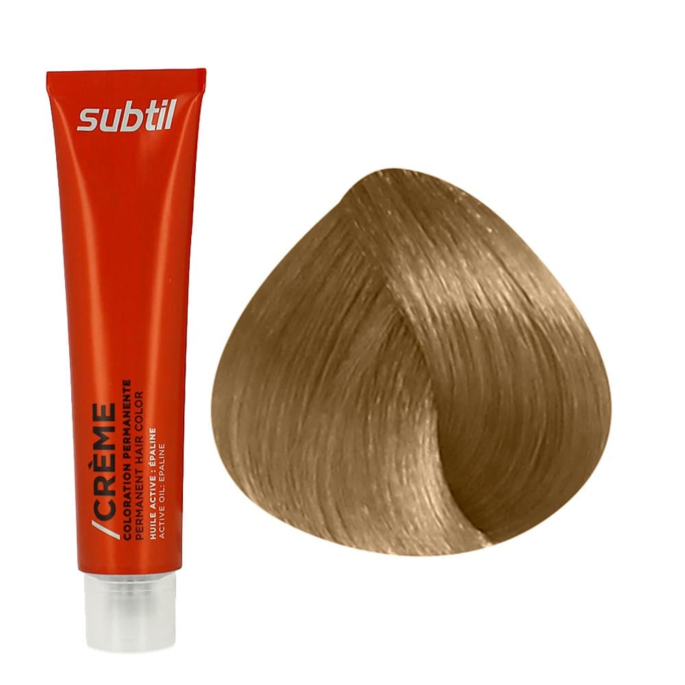 Subtil Creme - Hair Coloring Creme Enhanced with Epaline for Gentleness, Protection, and Brilliance - Size: 2.0 Fl. Oz. Tube - Shade Selection: 9.13 - Very Light Ash Golden Blonde