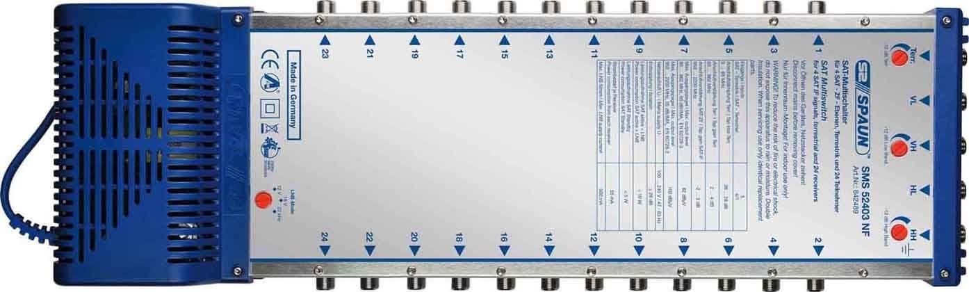 Spaun SMS 52403 NF 5/24 Sat-Compact Multi-Switch (24 Receivers)