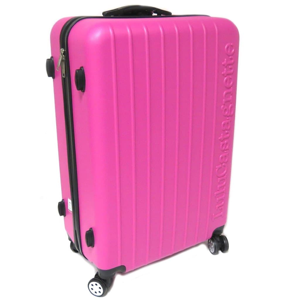 Trolley case abs 'Lulu Castagnette'pink - 70x45x28 cm (27.56''x17.72''x11.02'').