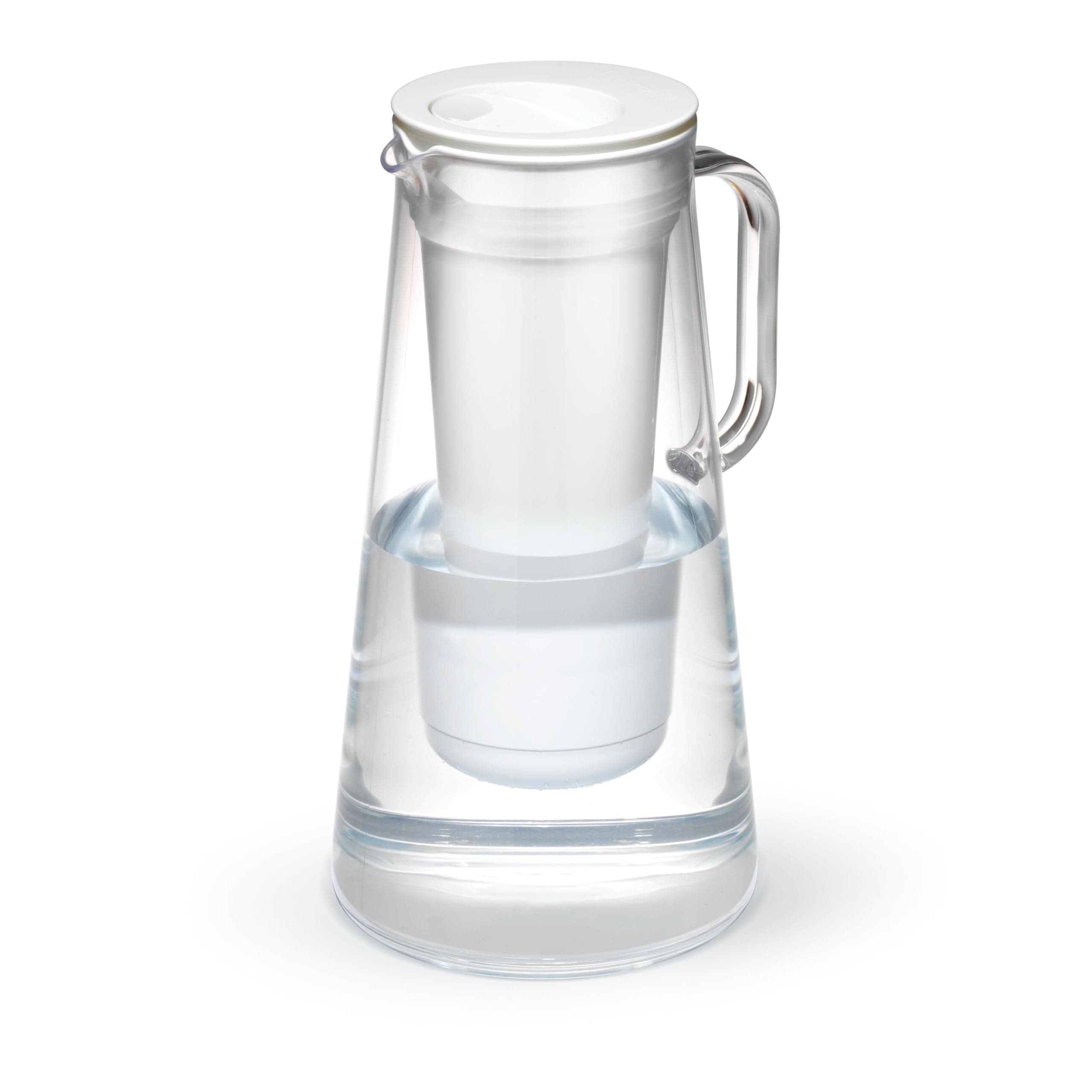 Home – Water Filter Pitcher, 7-Cup, White, BPA Free Designed for Everyday Protection Against Bacteria, parasites, microplastics, Lead, Mercury, PFAS, and a Variety of Chemicals