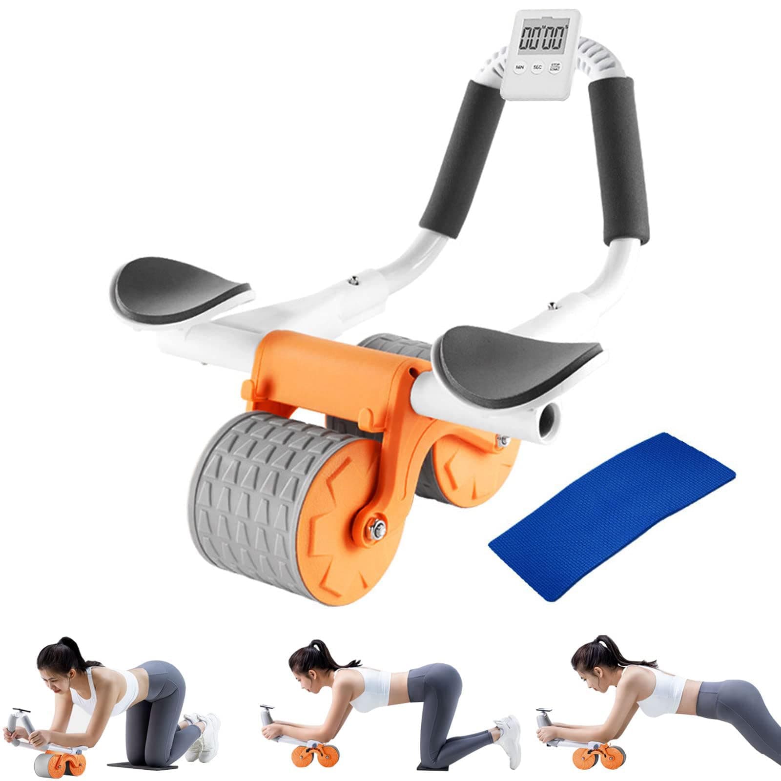 New Automatic Rebound Abdominal Exercise Roller