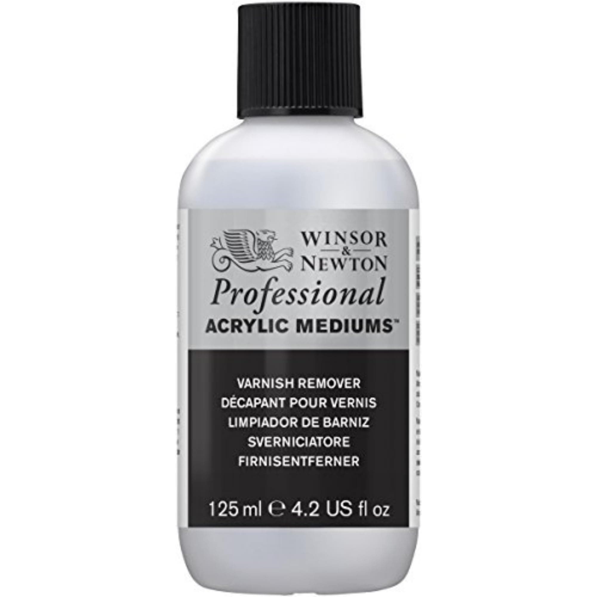 Winsor & Newton Professional Acrylic Medium, Varnish Remover, 125ml (4.2-oz)