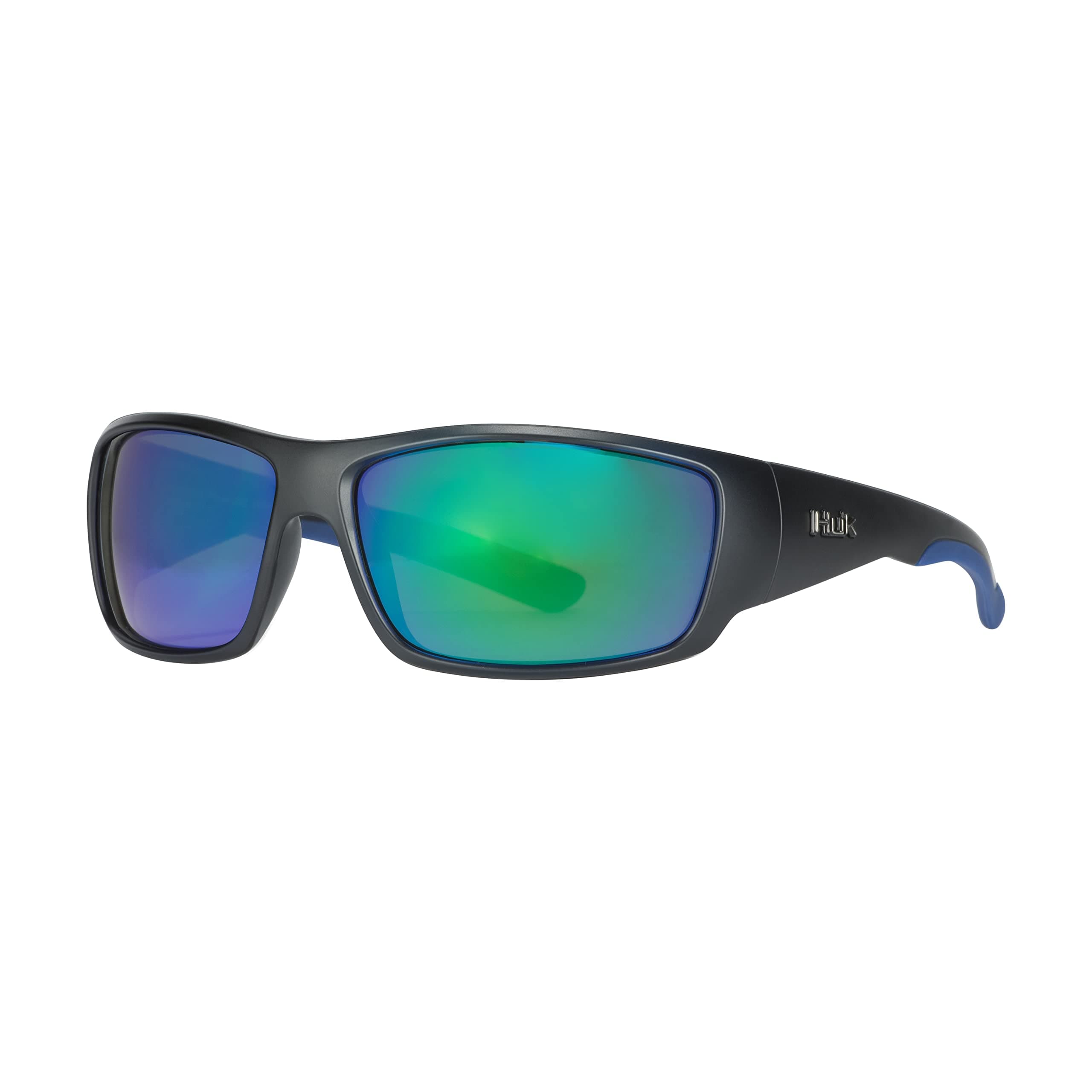 HUK Sunglasses, Polarized Lens Eyewear with Performance Frames, Fishing, Sports & Outdoors Sunglasses