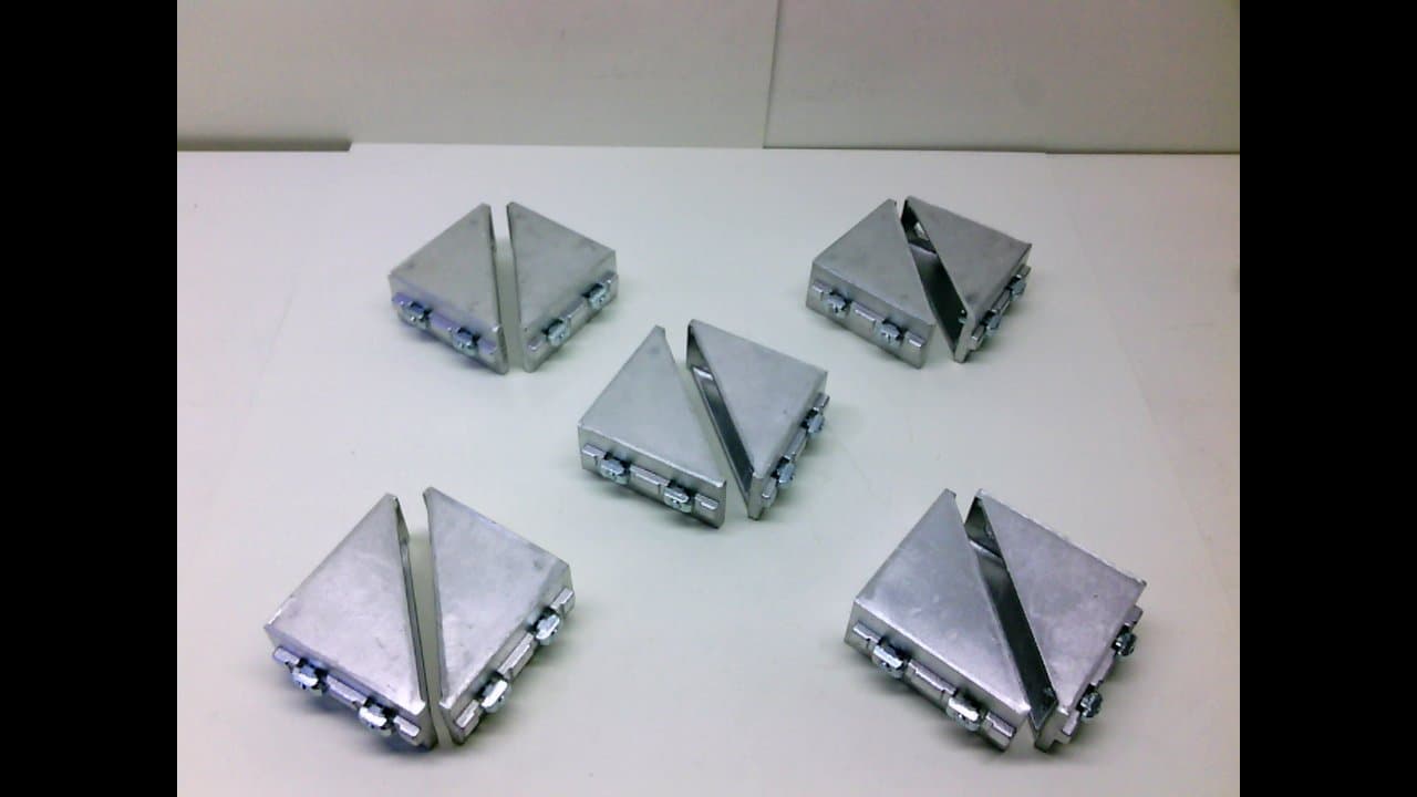 JOKAB SAFETYJsm 30B-K - Pack of 10 - Floor Bracket Jsm 30B-K - Pack of 10 -