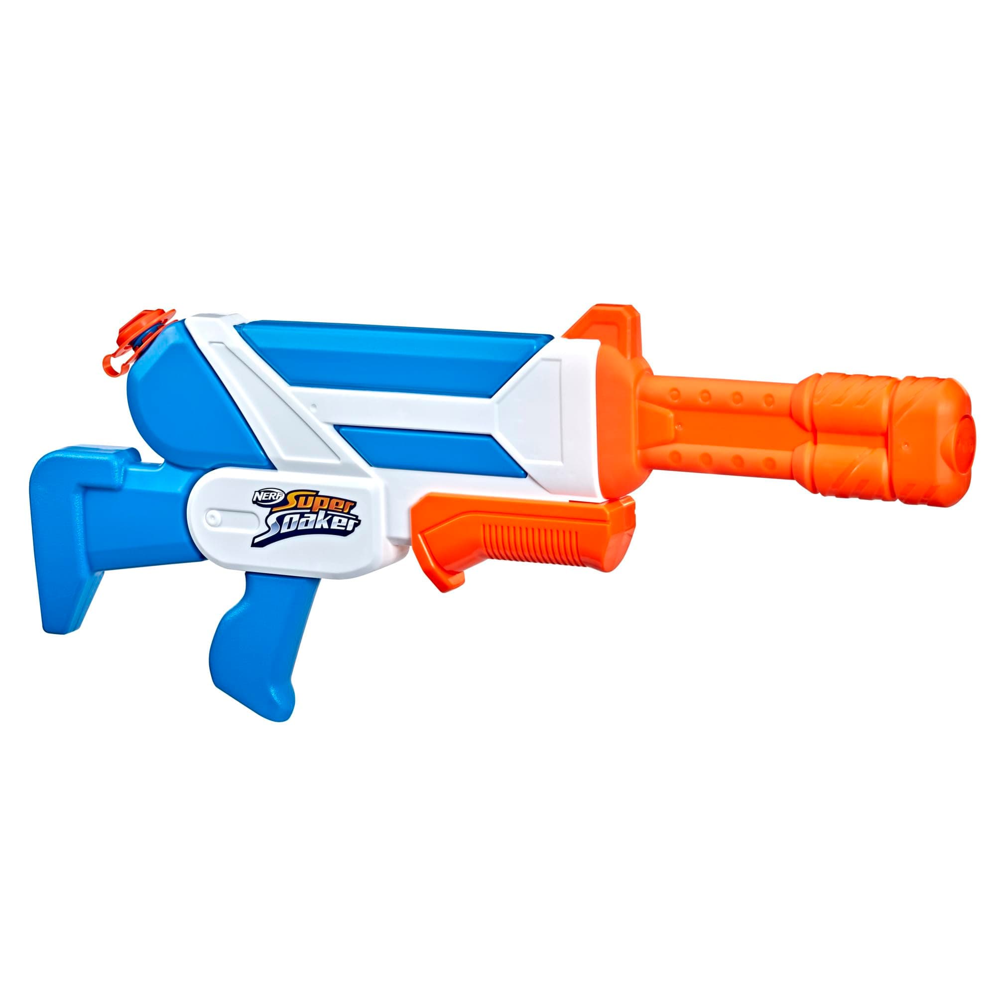 Nerf Super Soaker Twister Water Blaster, 2 Twisting Streams of Water, Pump to Fire, Outdoor Water-Blasting Fun, Multicolor (F3884)