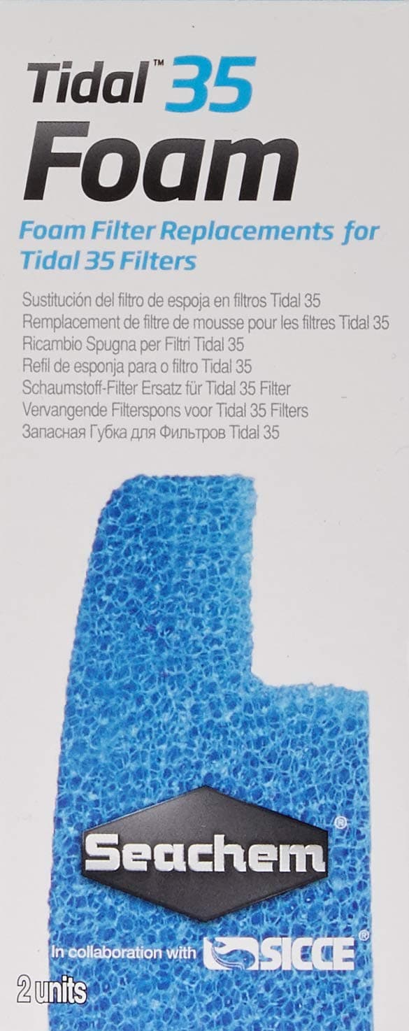 Tidal 35 Filter Replacement Foam (2 Pack), Blue