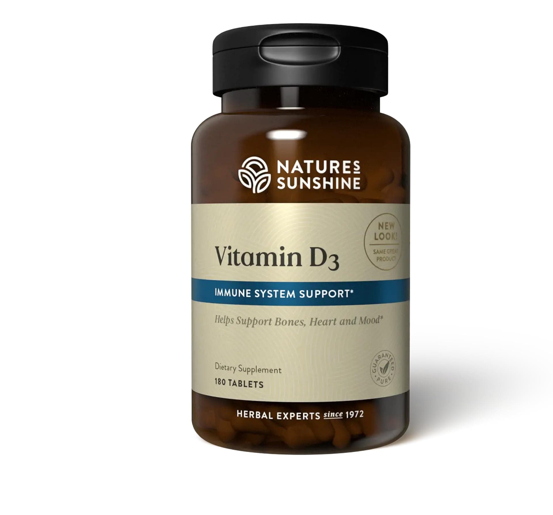 Nature's Sunshine Vitamin D3 180 Tablets