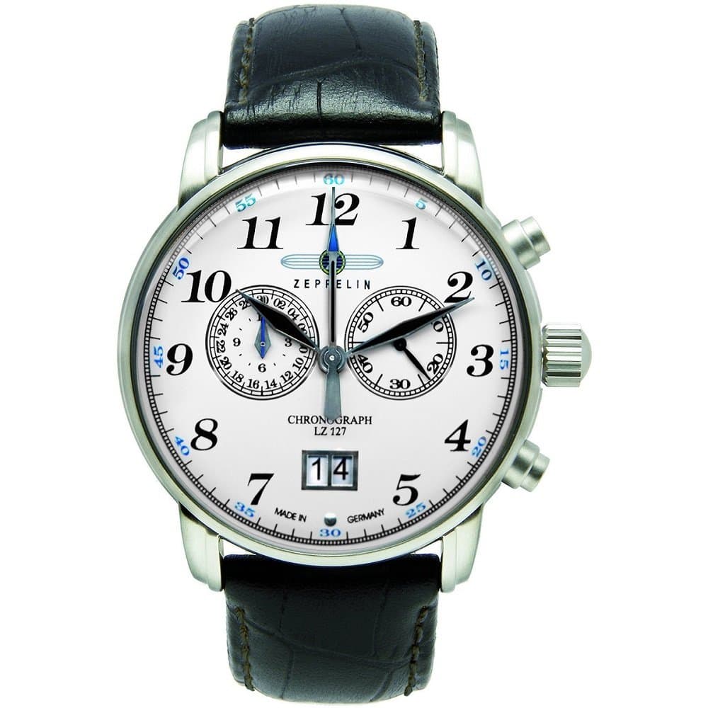 Graf Zeppelin Chronograph Big Date Watch 7686-1
