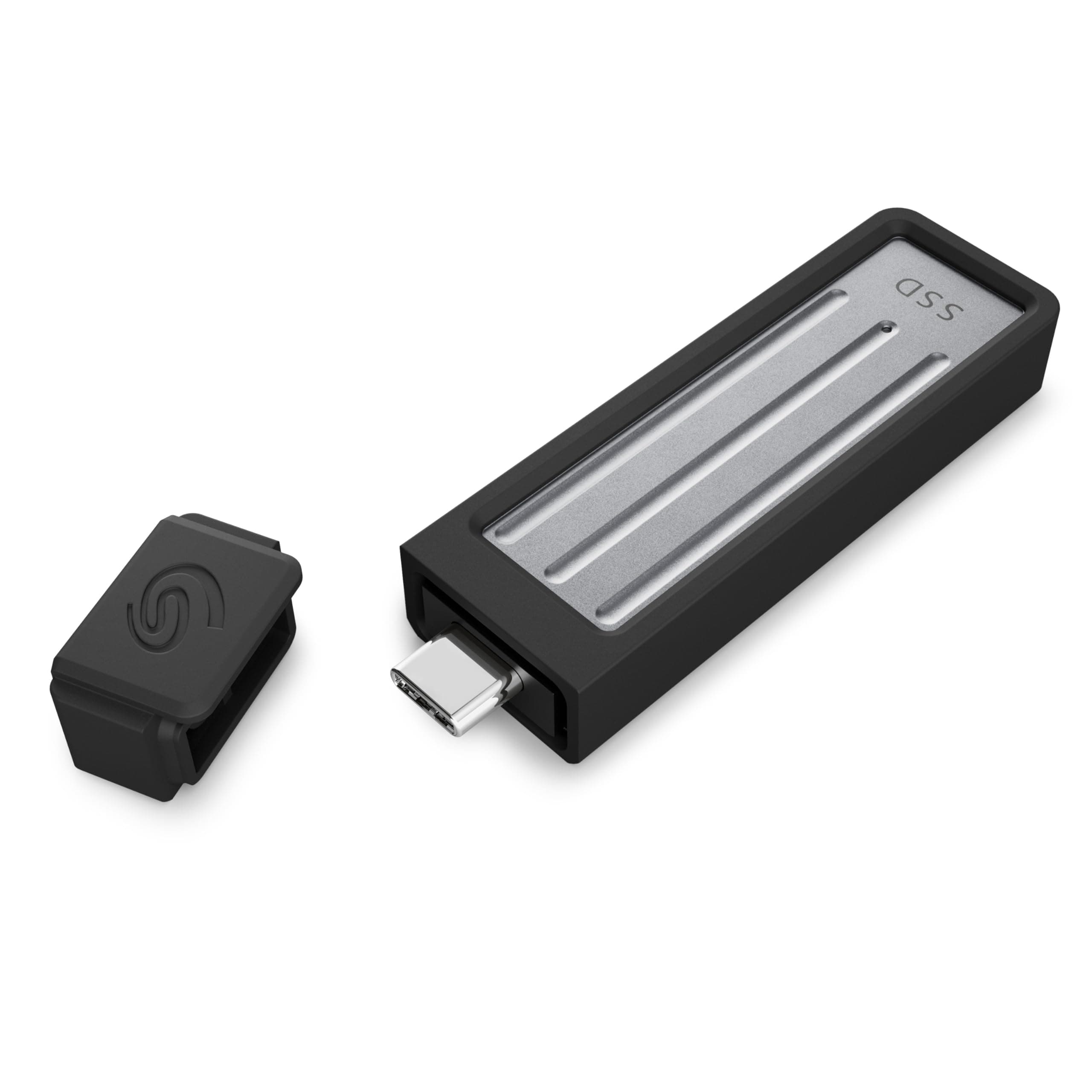 Seagate Ultra Compact 1TB SSD extern, 1000MB/s, USB 3.1 Typ C, Data Rescue Service, Dark Blue, (STMX1000400)