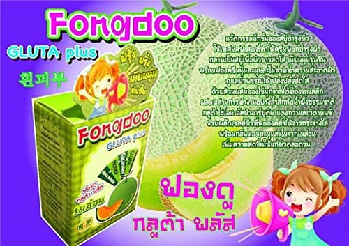 Melon Fongdoo Gluta Plus Soap Wink White, Skin Lightening Soap, Whitening Soap Lightening Skin Face Lightener 70 G