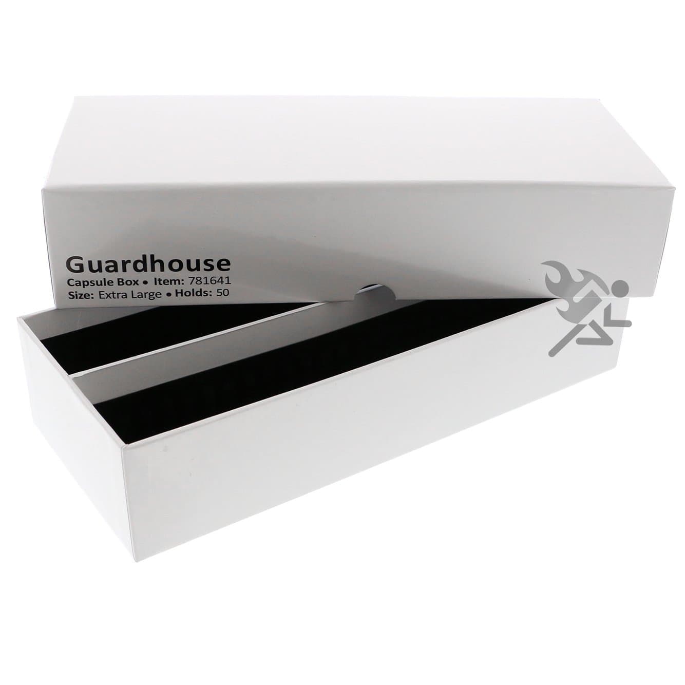 Guardhouse Double Row Coin Capsule Box for 50 Extra Large "I" Capsules