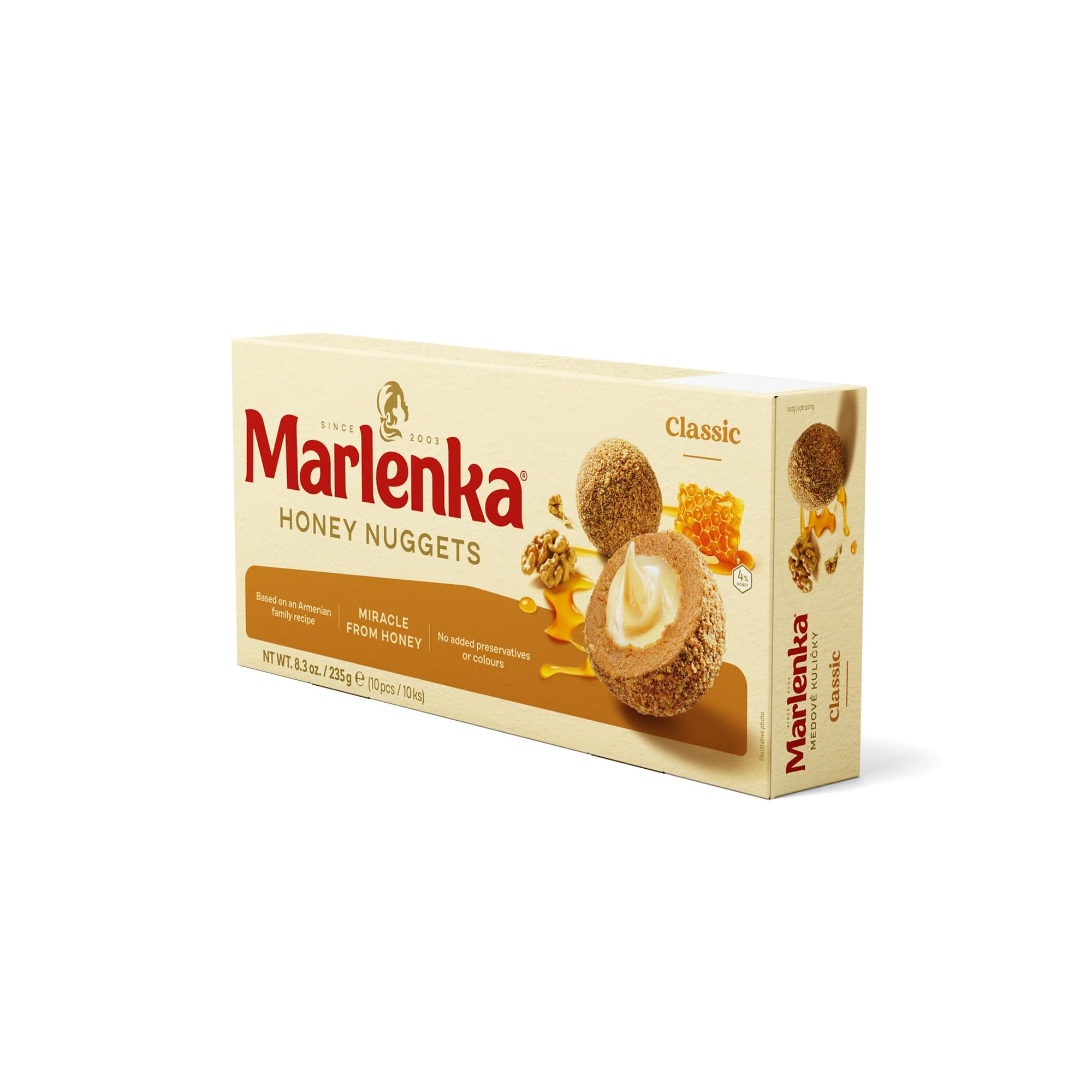 MARLENKA HONEY NUGGETS 235g