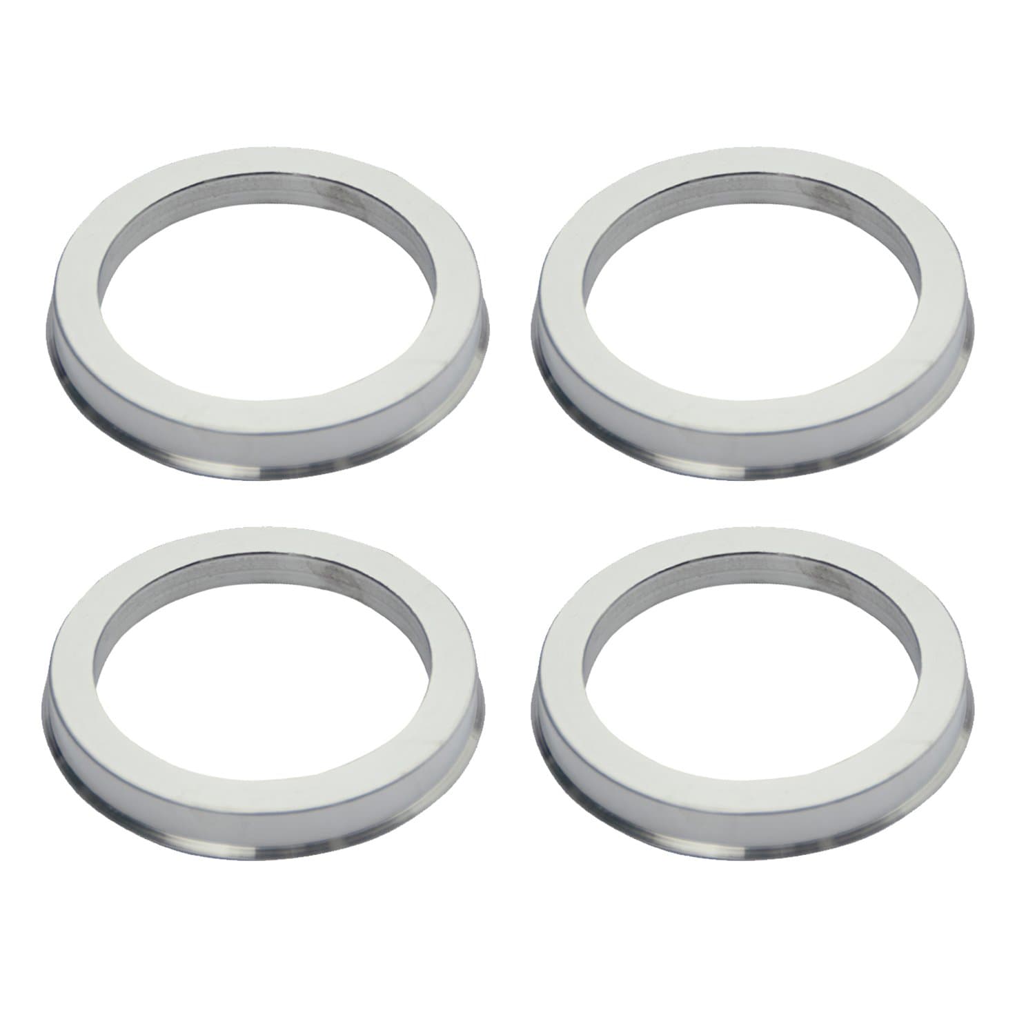 GDSMOTU 4pc Alloy Aluminum 67.1mm OD to 57.1mm ID Hub Centric Rings - Performance Hubrings for 57.1 Vehicle Hubs with 67.1 Wheel Center Bore
