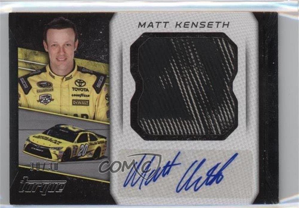 Matt Kenseth #30/30 (Trading Card) 2016 Panini Torque - Jumbo Tire Signatures #JTS-MK