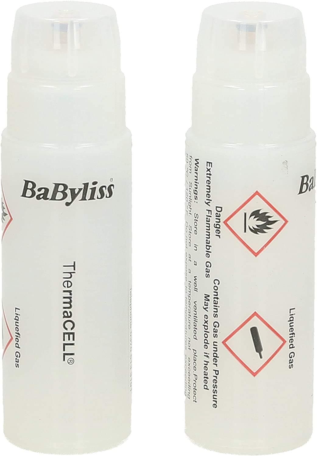 Brand New BaByliss Pack of 2 Gas Refill Cells