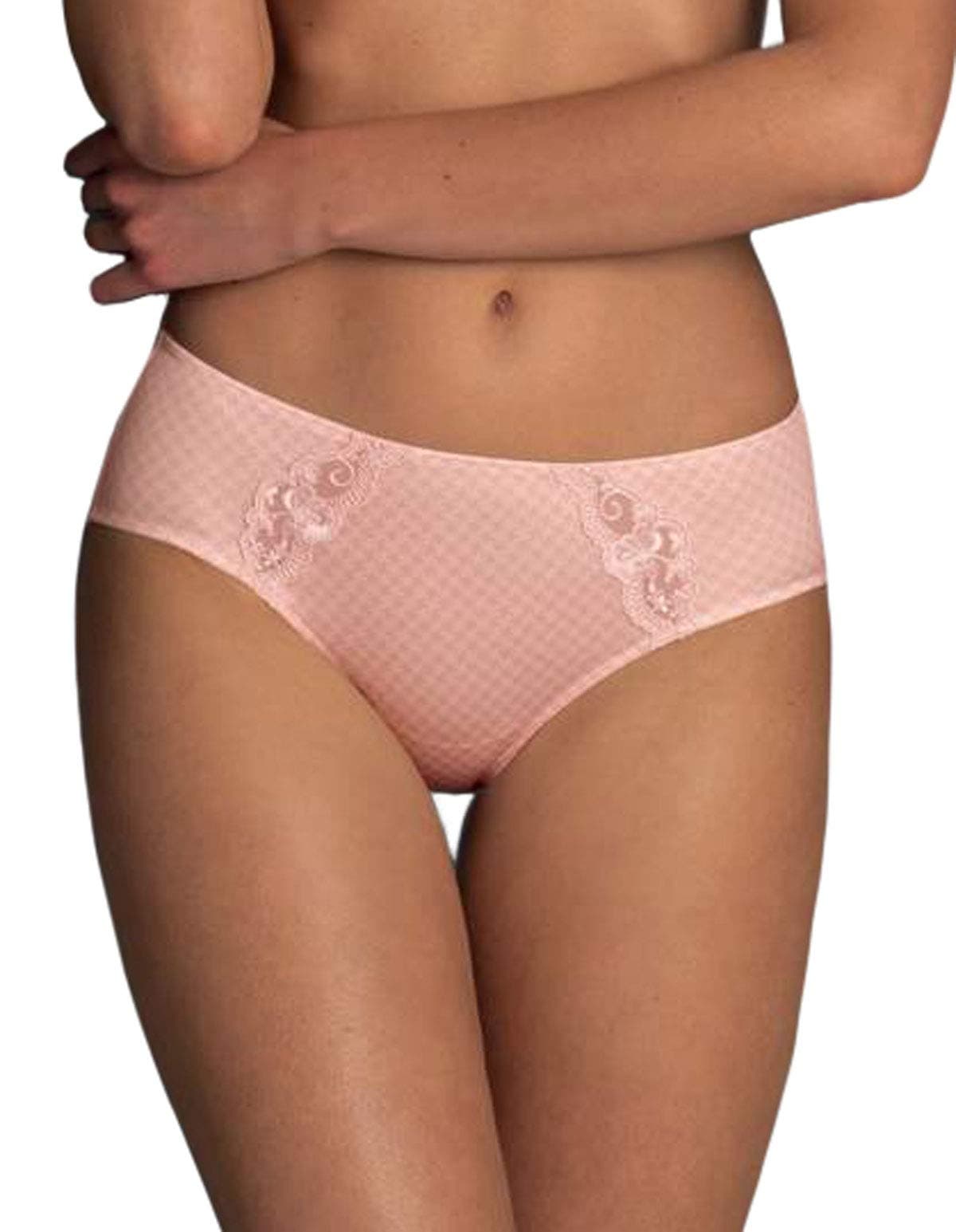 1476-279 Women's Josephine Blush Pink Highwaist Brief