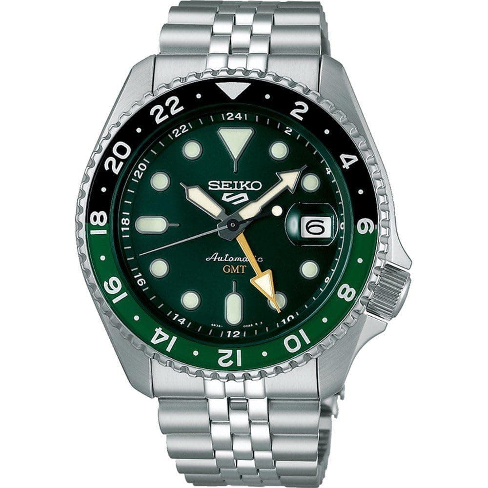 5 Sports SKX GMT Bi-Colour Green - SSK035K1