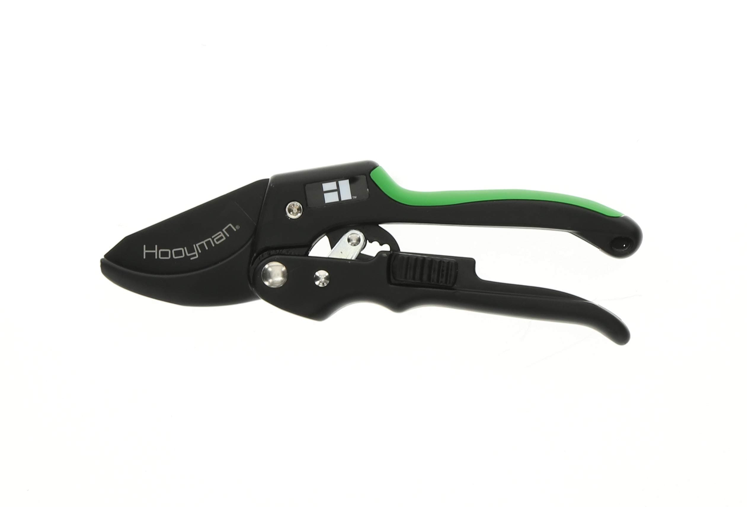 Hooyman Forged Loppers and Ratchet Pruner with Heavy Duty Steel Construction, Ergonomic No-Slip H-Grip Handles, and Blade Lock for Gardening, Land Management, Yard Work, Trimming, Pruning, and Outdoor
