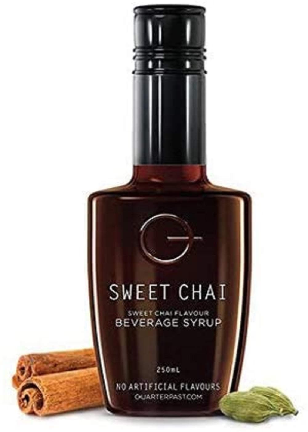 Quarterpast Sweet Chai Syrup, 250 ml, Pack of 1