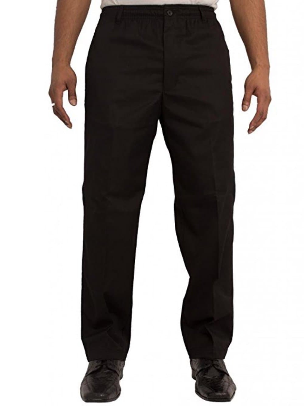 Mens Smart Rugby Trousers With Elasticated Waist With Draw Cord