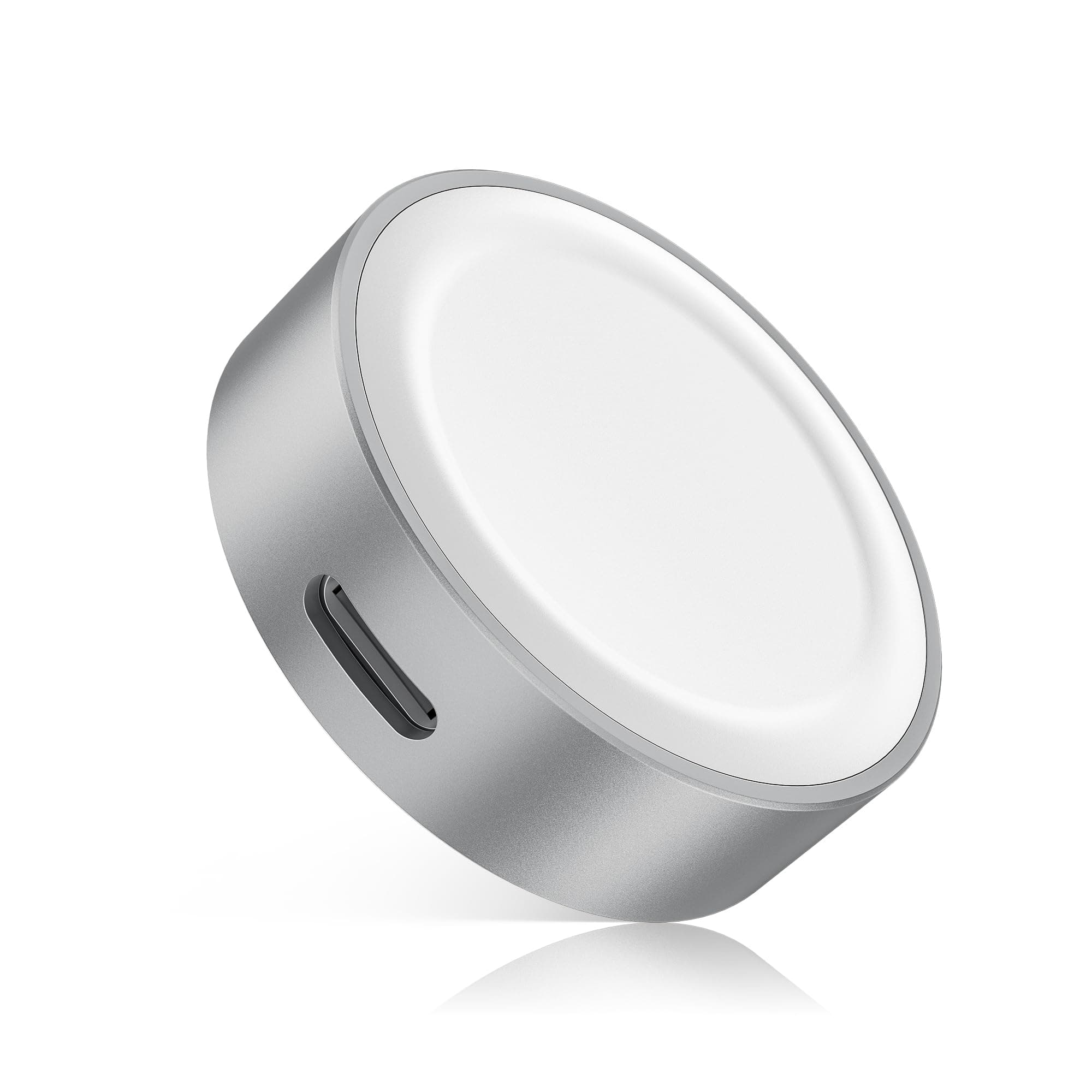 Magnetic Charger Adapter 5W for Apple Watch 11,Portable Wireless Fast iWatch Charger with USB C & iPhone Power Port,Short Apple Watch Charging Cable for iWatch Series 10 9 8,Ultra,SE,42/46/44mm