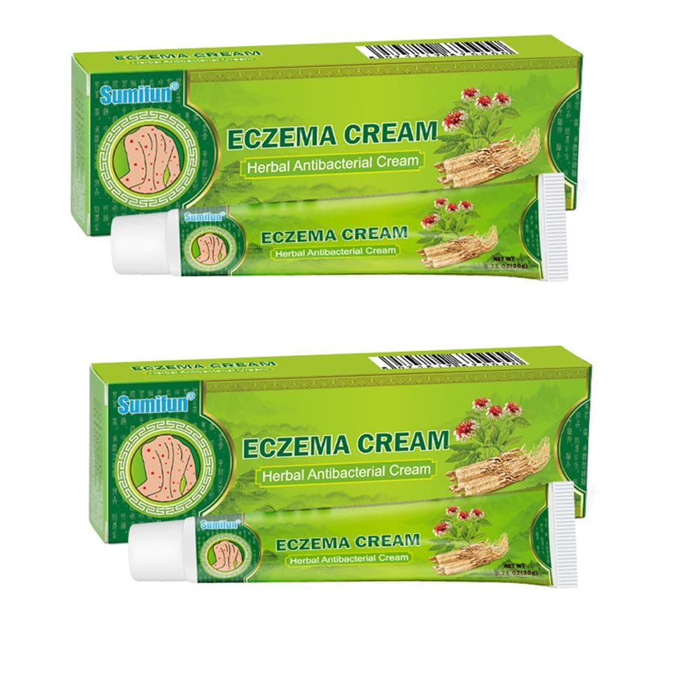 2 Pack Natural Herbal Eczema Pruritus Psoriasis Ointment Creams - Psoriasis Treatment, Antibacterial Cream,for Body Itching