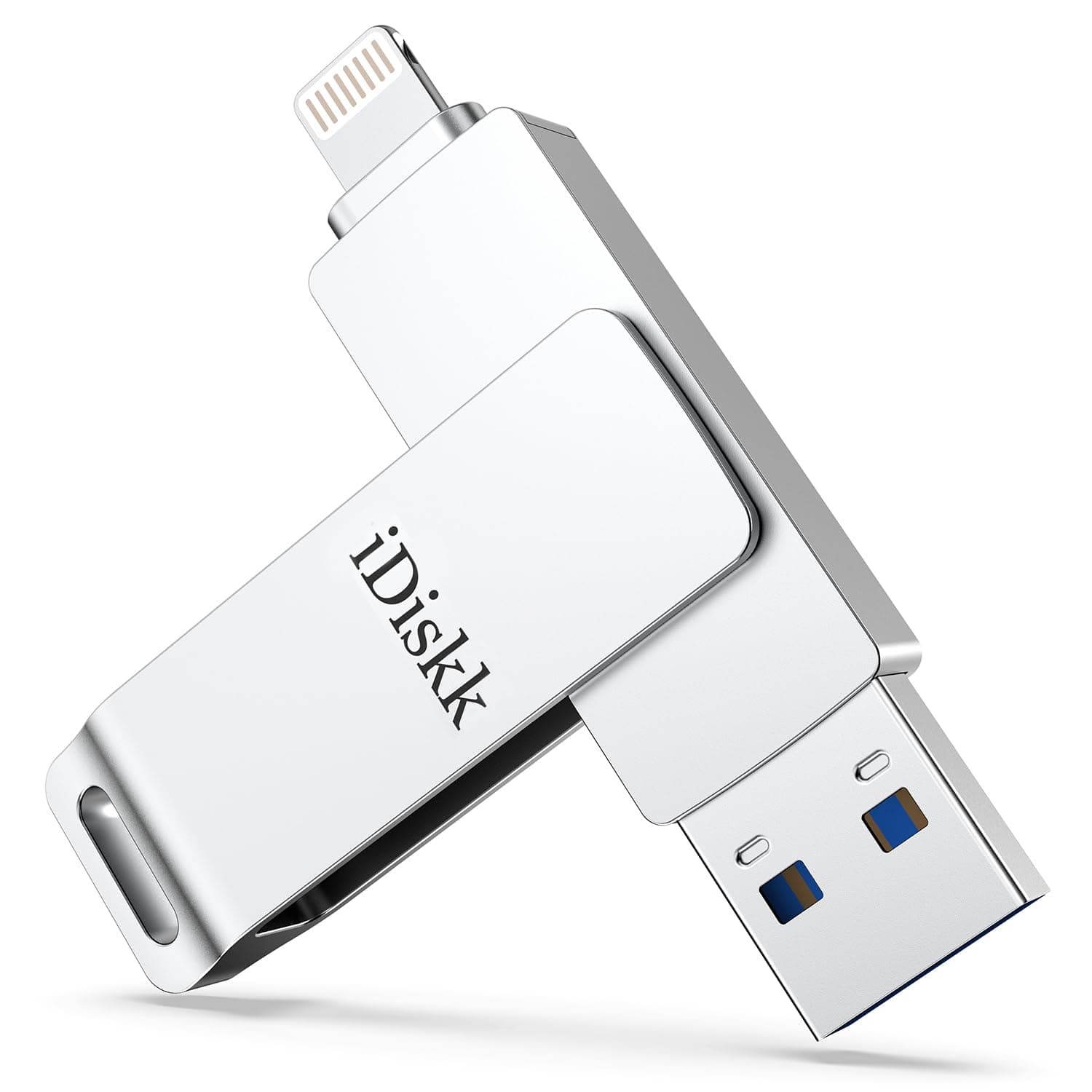 iDiskk 256GB iPhone Photo Storage Stick MFi Certified Flash Drive Photo Stick for iPhone (14/13/12/12 pro/12 pro max/11/11 Pro/XR/X) Flashdrive for iPhone iPad MacBook/Laptops/PC for Photos Videos