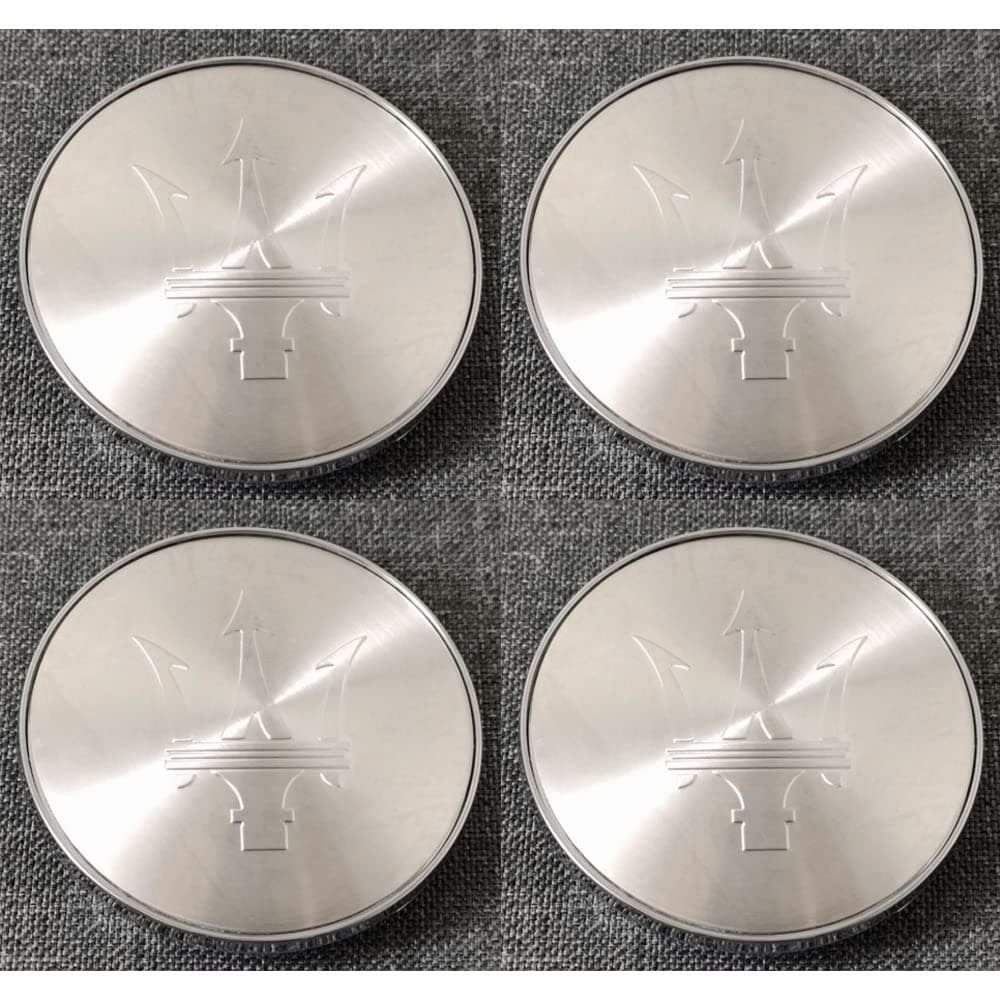4 Pcs 58-60mm Car Wheel Hub Caps For Maserati Ghibli Levante Quattroporte GC GTS GT SQ4 Q4 Center Rim Cap Dustproof Badge Emblem Hubcaps