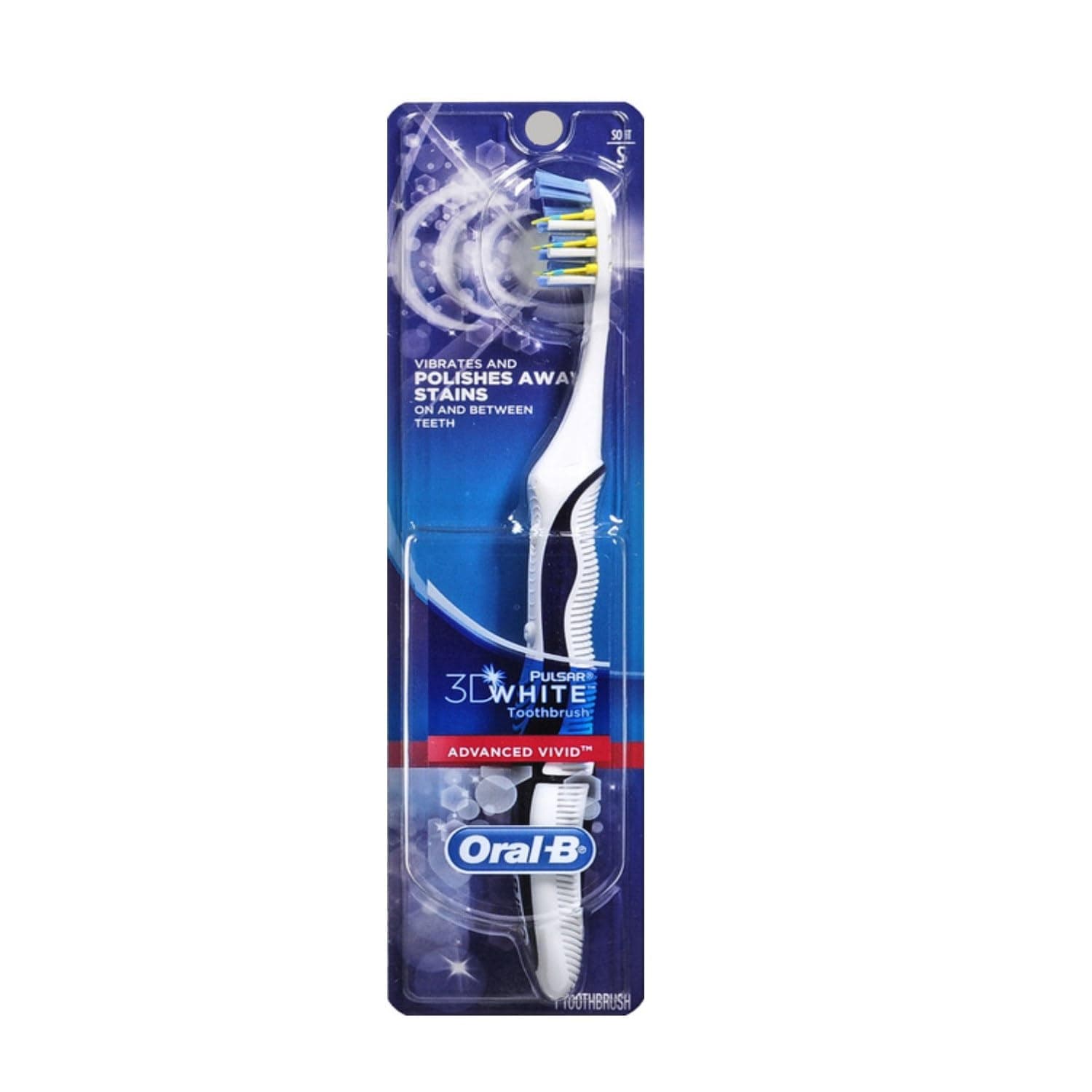 Oral-B 3D White Pulsar 35 Soft Manual Toothbrush 1 Count, 1.000 Count
