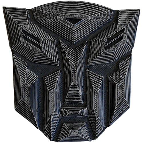 Unique Shape Uneeke Transformers Autobots Car Emblem Badge: 3D Logo Sticker