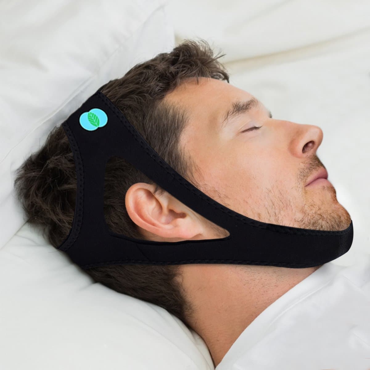 Anti Snoring Chin Strap for Adults (for Medium and Large Heads) – Chin Strap to Stop Snoring - Anti Snoring Devices for Men and Women – Sleep Aid for Mouth Breathers