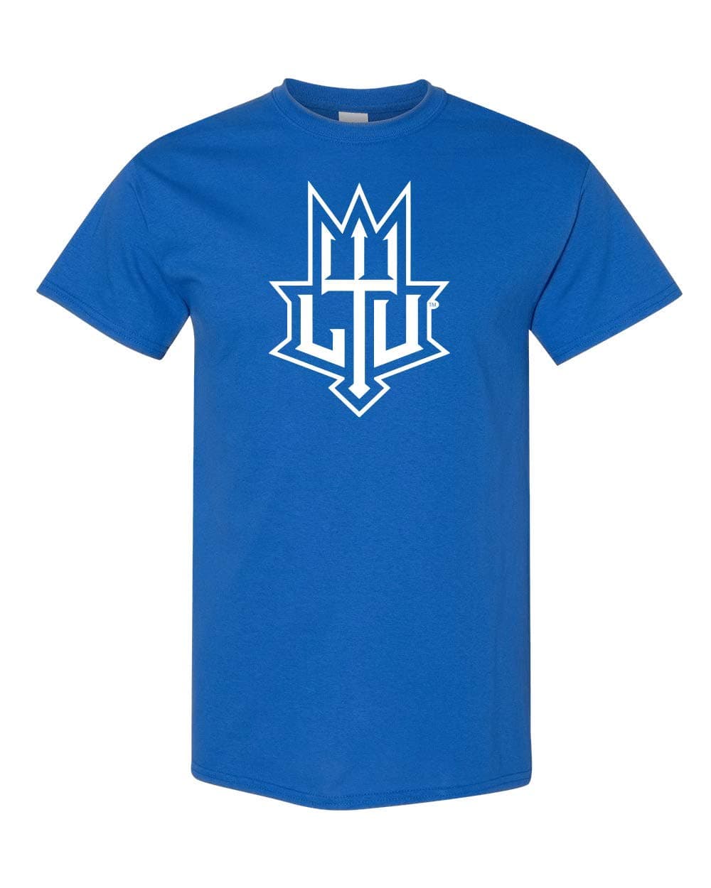 LTU Lawrence Tech Logo One Color Unisex Short Sleeve T-Shirt - LTU Blue Devils Apparel