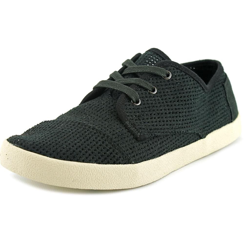 Toms Women's Canvas Perforated Paseos - Black