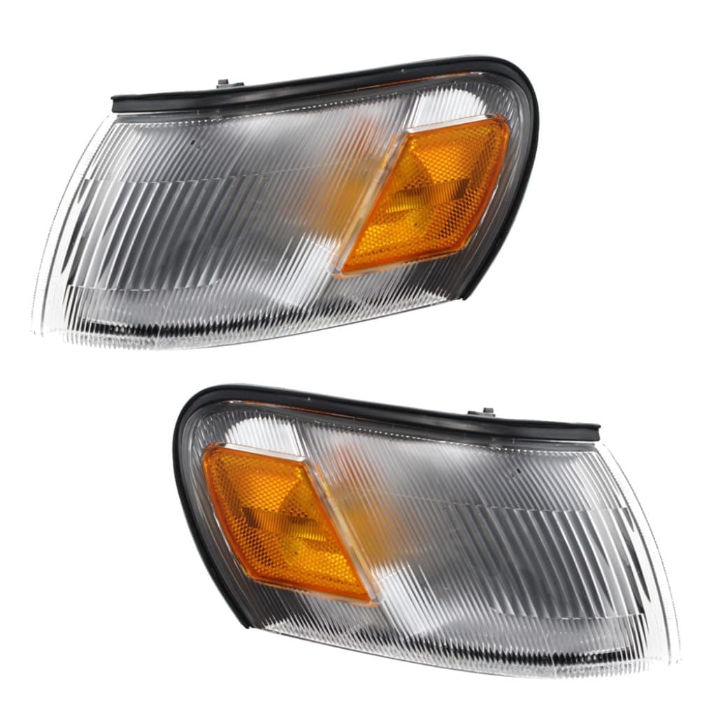 For 1993-1997 Toyota Corolla Pair Signal Lights Driver and Passenger Side Sedan/4dr wagon TO2550106 TO2551106 For 81620-12600 81610-12600