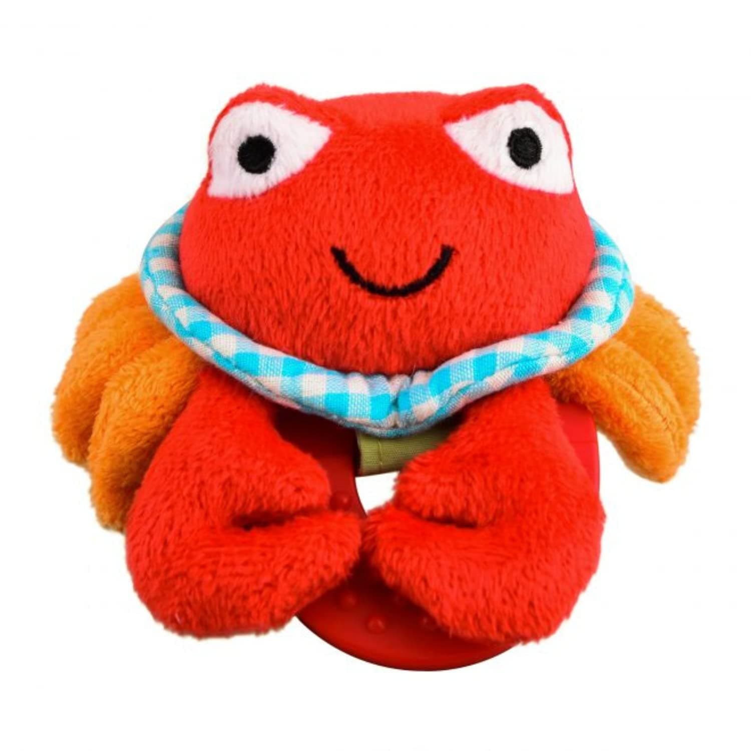 Teething Ring for Babies 0-6 8 10 12 Months | Cute Soft Crab Teething Toys & Gloves | Baby Teething Relief Toy Pack | Infant Chew Toys for 3-6 Months, 1 2 3 Years