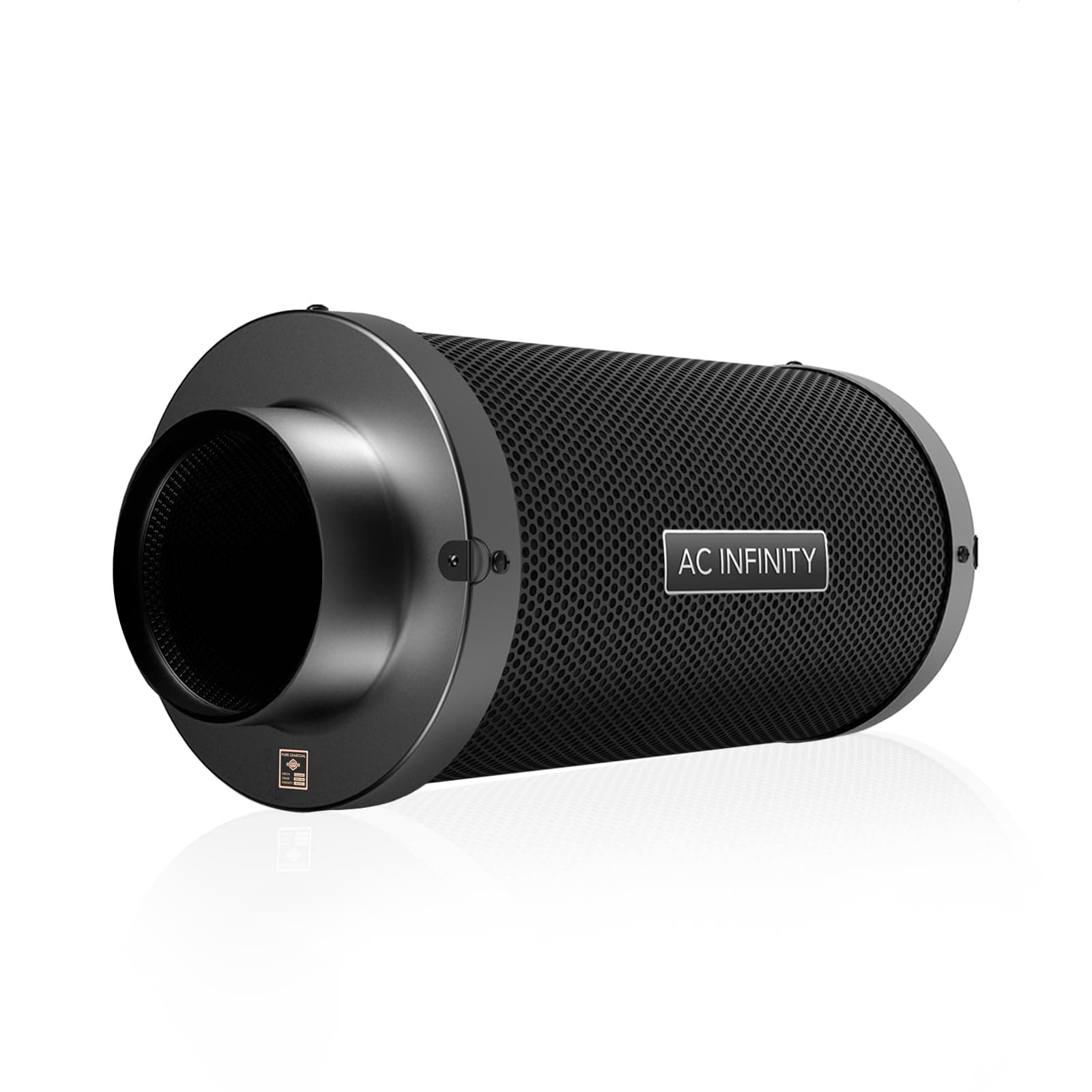 AC Infinity Air Carbon Filter 200mm, with Premium Australian Virgin Charcoal, for Inline Duct Fan, Odor Control, Hydroponics, Grow Rooms, 8-Inch