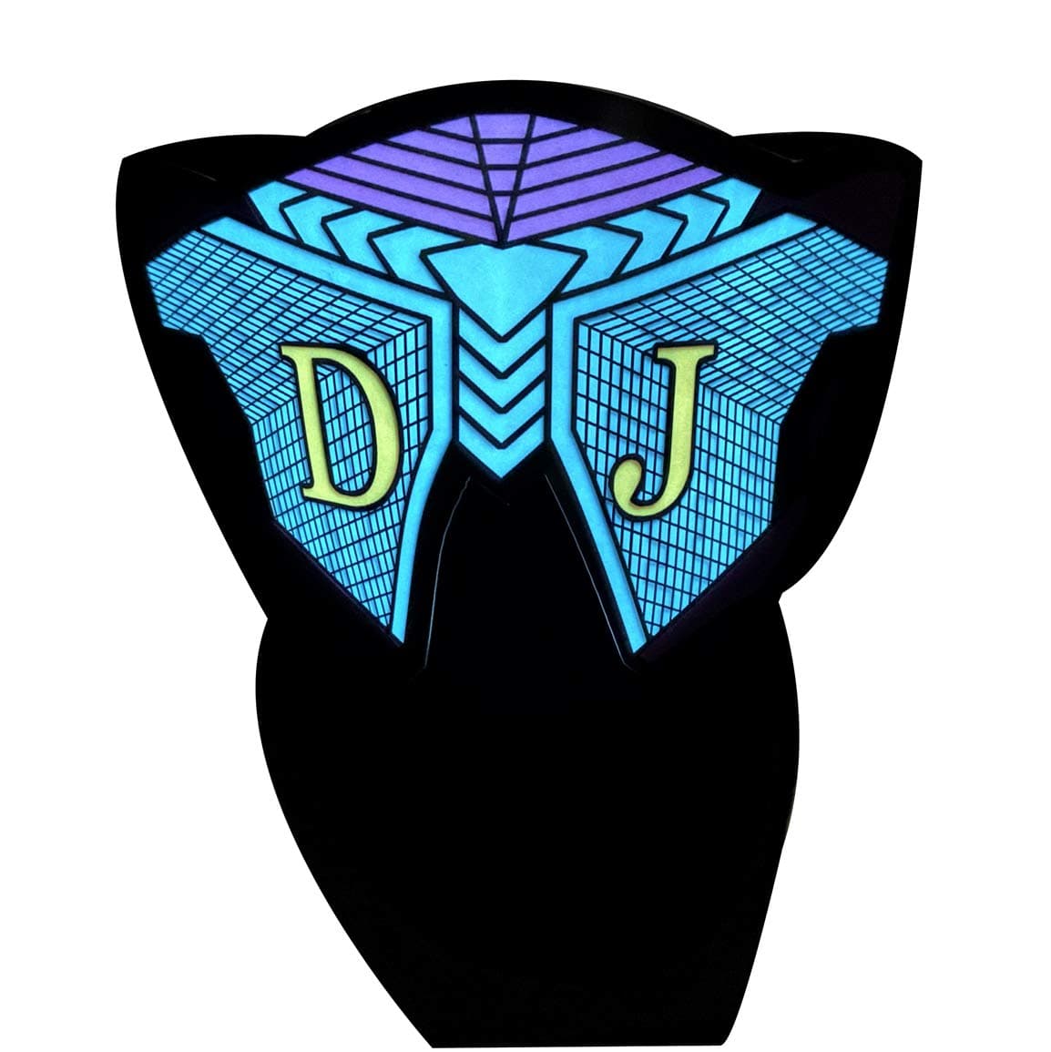 LED Halloween Mask Sound Reactive Light Up Mask Scary Masks for Costumes Cosplay,Music Party,Rave Events,EDM or EDC,Dancing (DJ)