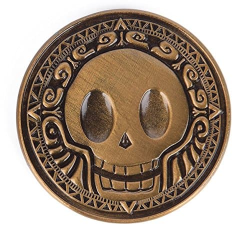 Pirate Coins - Pack of 5 - Metal, Die Cast, Hand Designed Coins