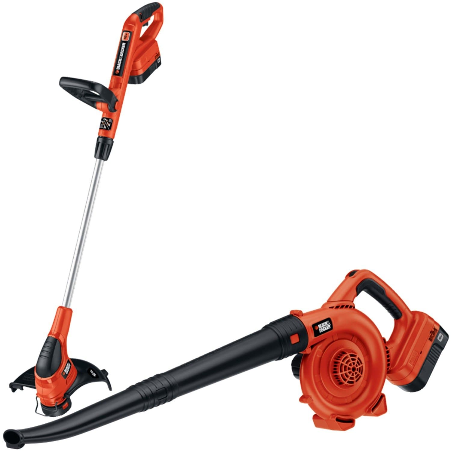Black & Decker NCC218 18V Cordless Trimmer & Sweeper Outdoor Combo Kit